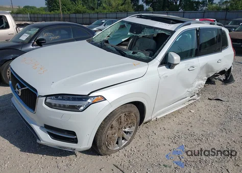 2017 Volvo Xc90 T6 Momentum z USA, uszkodzony, nr VIN YV4A22PK1H1141874